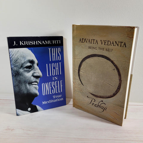 Advaita Vedanta: Being the Self by Prabhuji This light in oneself Krishnamurti