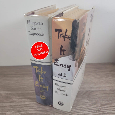 Take It Easy Vol 1 & Vol 2 Set by Osho Bhagwan Shree Rajneesh 1st Edition
