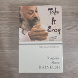 Take It Easy Vol 1 & Vol 2 Set by Osho Bhagwan Shree Rajneesh 1st Edition