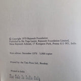 The First Principle Talks on Zen by Osho Bhagwan Shree Rajneesh 1st Edition