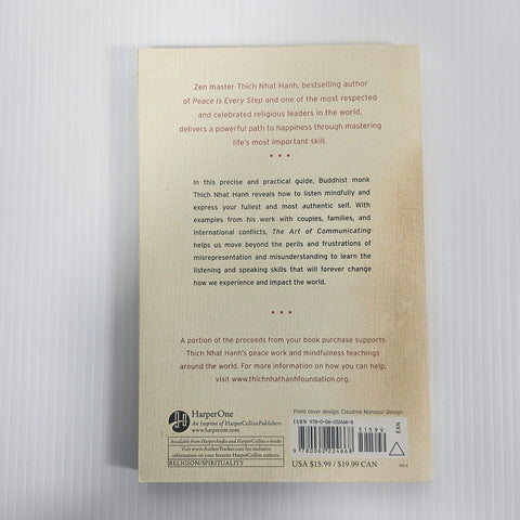 The Art of Communicating by Thich Nhat Hanh National Bestseller