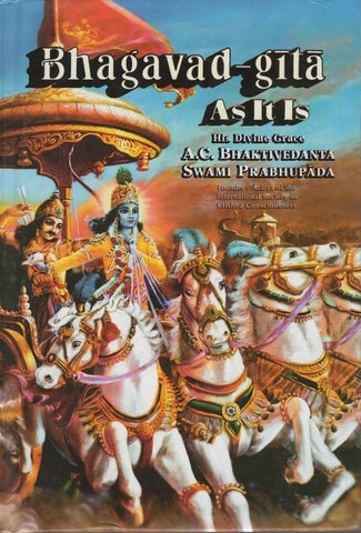 Bhagavad-Gita As It Is By Swami Prabhupada Definitive English Edition Hardcover