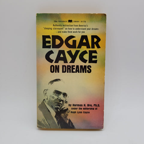 Edgar Cayce on Dreams By Harmon H. Bro, Ph.D. Paperback
