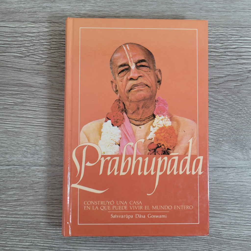 Prabhupada by Satsvarupa Dasa Goswami Spanish Hardcover
