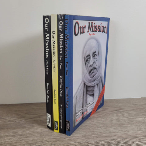 Our Mission Book Set Of 4 Books by Kundali Dasa