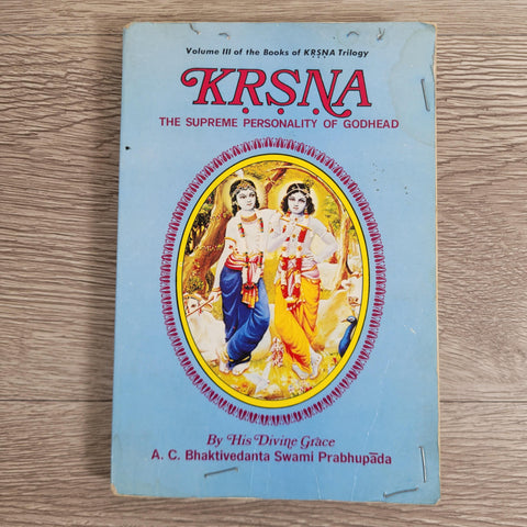 Krsna Volume 3 by A. C. Bhaktivedanta Swami Prabhupada 1972 Edition