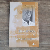 Tradicion Y Revolucion by J. Krishnamurti Spanish Edition Like NEW
