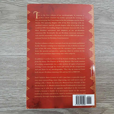 The Story of My Life  Autobiography by Satsvarupa Goswami NEW