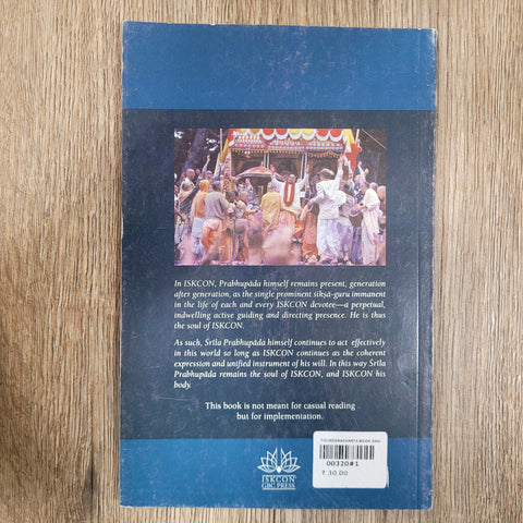 Srila Prabhupada The Founder-Ācārya of ISKCON A GBC Document