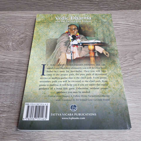Vedic Dharma and Varnashrama System Volume 2 by Gour Govinda Swami Maharaja