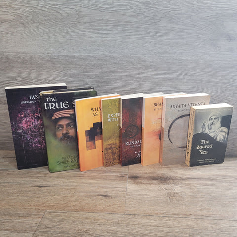 Spiritual Books Lot of 8 Osho Rajneesh 1st Edition Prabhuji New