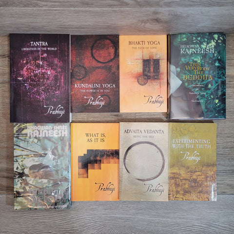 Spiritual Books lot of 8 Prabhuji Osho The Divine Melody Tantra