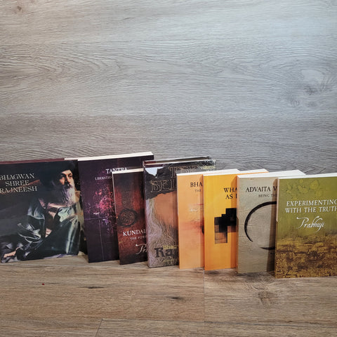 Spiritual Books lot of 8 Osho 1st Edition Prabhuji NEW Yoga Books