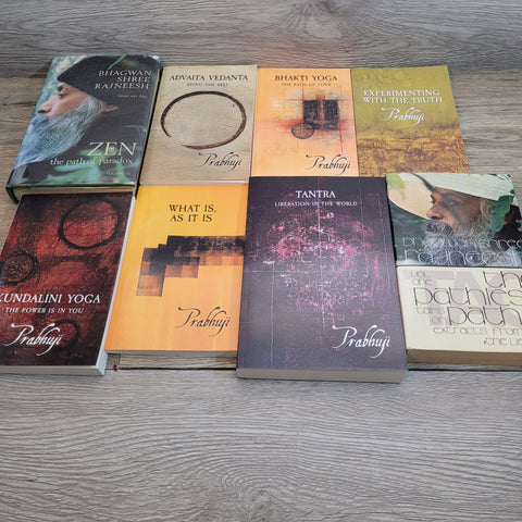 Spiritual Books lot of 8 Osho Rajneesh Prabhuji Zen Tao Tantra