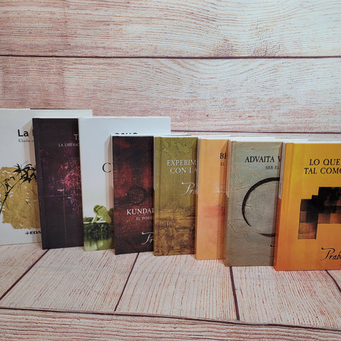 Libros Espirituales Lote de 8 Prabhuji Osho Budismo Yoga Español
