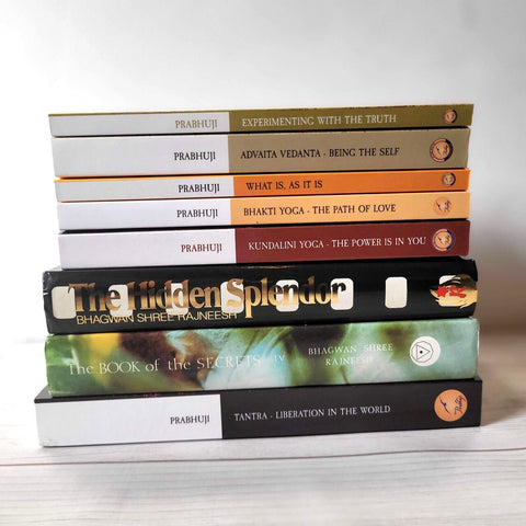 Spiritual Books Lot of 8 Osho Prabhuji Book of The Secrets IV Tantra Kundalini