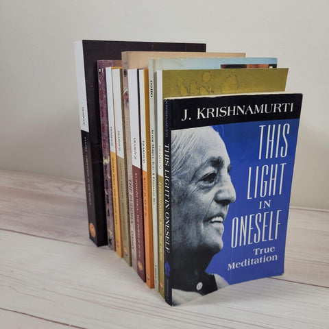 Spirituality Books Lot of 10 Osho Prabhuji Krishnamurti Yoga Buddha Meditation