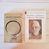 Spirituality Books Lot of 2 Prabhuji Ramana Maharishi Advaita Vedanta