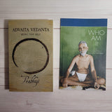 Spirituality Books Lot of 2 Prabhuji Advaita Vedanta Ramana Maharishi Who am I