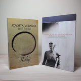 Spirituality Books Lot of 2 Prabhuji Advaita Vedanta Ramana Maharishi Glimpses