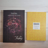Spirituality Books Lot of 2 Prabhuji Tantra Osho Creativity Yoga Meditation