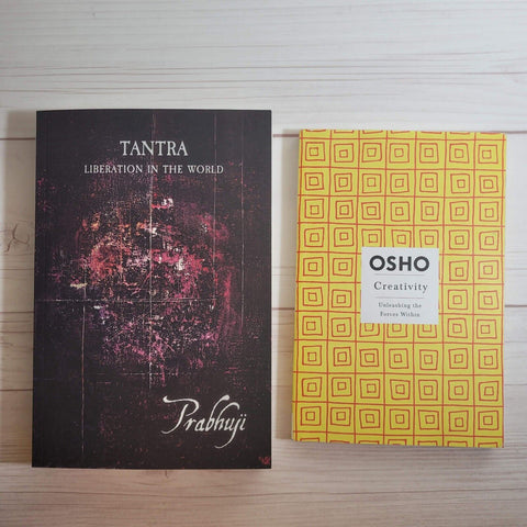 Spirituality Books Lot of 2 Prabhuji Tantra Osho Creativity Yoga Meditation