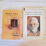 Spirituality Books Lot of 2 Prabhuji Bhakti Yoga Ramana Maharishi Teachings