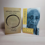 Spirituality Books Lot of 2 Prabhuji Advaita Vedanta Krishnamurti On nature