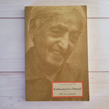 Spirituality Books Lot of 2 Prabhuji Krishnamurti Meditation Yoga Death Nature