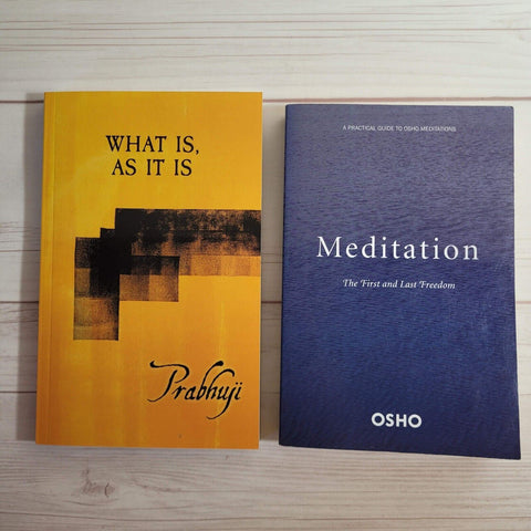 Spirituality Books Lot of 2 Prabhuji Osho Meditation Yoga Desire Disciple