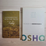 Spirituality Books Lot of 2 Prabhuji Osho Truth Freedom Meditation Enlightenment