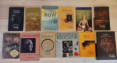 Spirituality Books Lot of 12 Prabhuji Osho Krishnamurti Ramana Maharishi Yoga