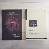 Spirituality Books Lot of 2 Prabhuji Krishnamurti Tantra Total Freedom