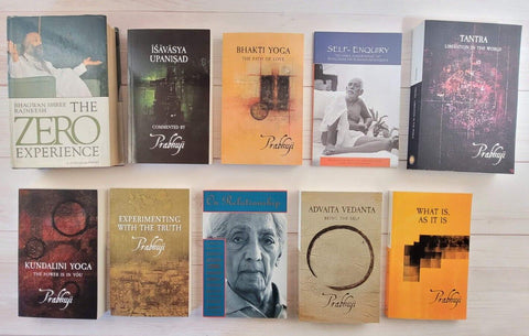 Spirituality Books Lot of 10 Prabhuji Osho Krishnamurti Maharishi Transformation