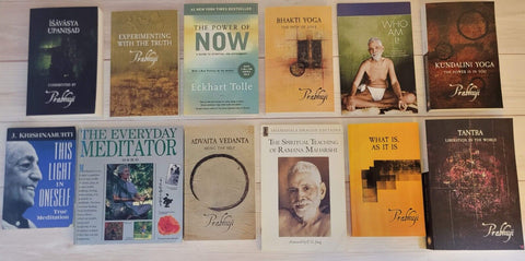 Spirituality Books Lot of 12 Osho Prabhuji Krishnamurti Maharishi Tolle Truth
