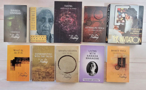 Spirituality Books Lot of 10 Prabhuji Osho Krishnamurti Bhagavan Meditation