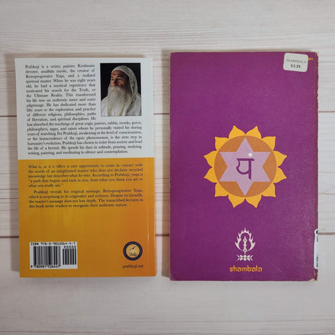 Spirituality Books Lot of 2 Prabhuji Ramana Maharshi Meditation Enlightenment