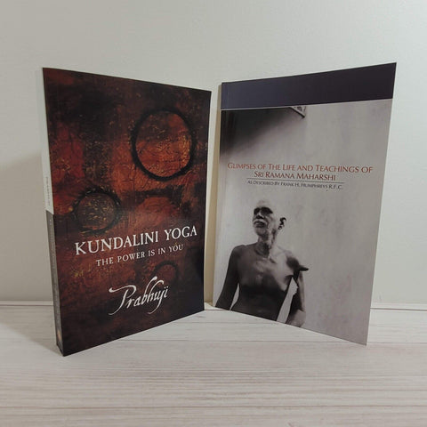 Ramana Maharshi Life and Teachings Prabhuji Kundalini Yoga 2 Spiritual Books NEW