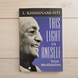 Osho Rajneesh Krishnamurti Prabhuji Yoga Meditation Spirituality Books Lot of 3