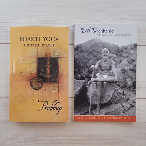 Ramana Maharshi The Sage Prabhuji Bhakti Yoga Love NEW Spiritual Books Lot of 2