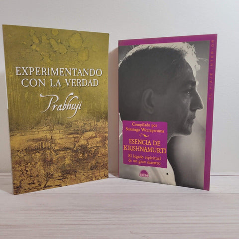 Esencia de Krishnamurti Prabhuji Preguntas y Respuestas 2 Libros de Espiritual