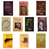 Osho Krishnamurti Prabhuji Spiritual Books Lot of 10 Vedanta Tantra Christianity