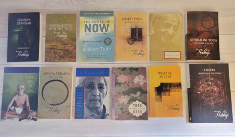 Osho Krishnamurti Prabhuji Ramana Maharshi Tolle Spiritual Books Lot of 12