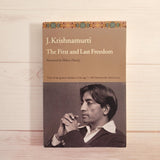 The First and Last Freedom Krishnamurti Prabhuji Ishavasya Advaita Vedanta Lot