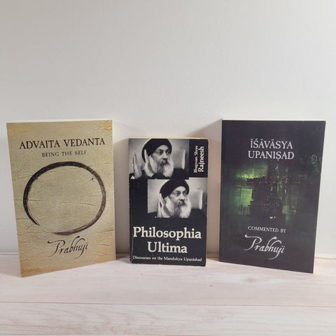 Philosophia Ultima Osho Bhagwan Prabhuji Ishavasya Advaita Vedanta Lot of 3