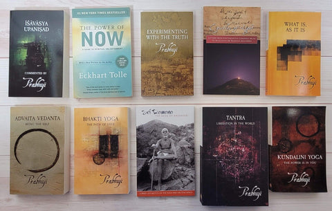 Advaita Vedanta Yoga Tantra Ramana Maharshi Prabhuji Tolle 10 Spiritual Books