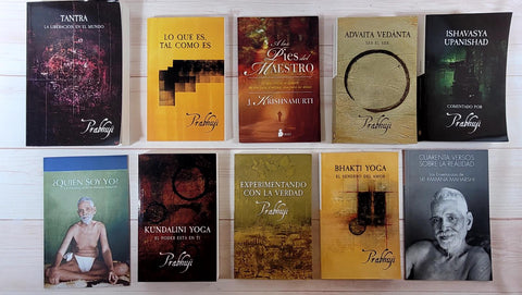 Krishnamurti Ramana Maharshi Prabhuji Tantra Kundalini Libertad Discipulado