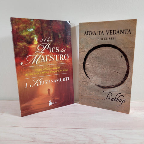 Krishnamurti A los pies del maestro Prabhuji Advaita Vedanta Ser el Ser