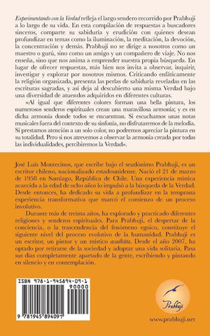 Experimentando Con La Verdad Spanish Edition By Prabhuji NEW