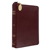 Ignatius Catholic Bible-Compact Edition Burgandy Zippered RSV